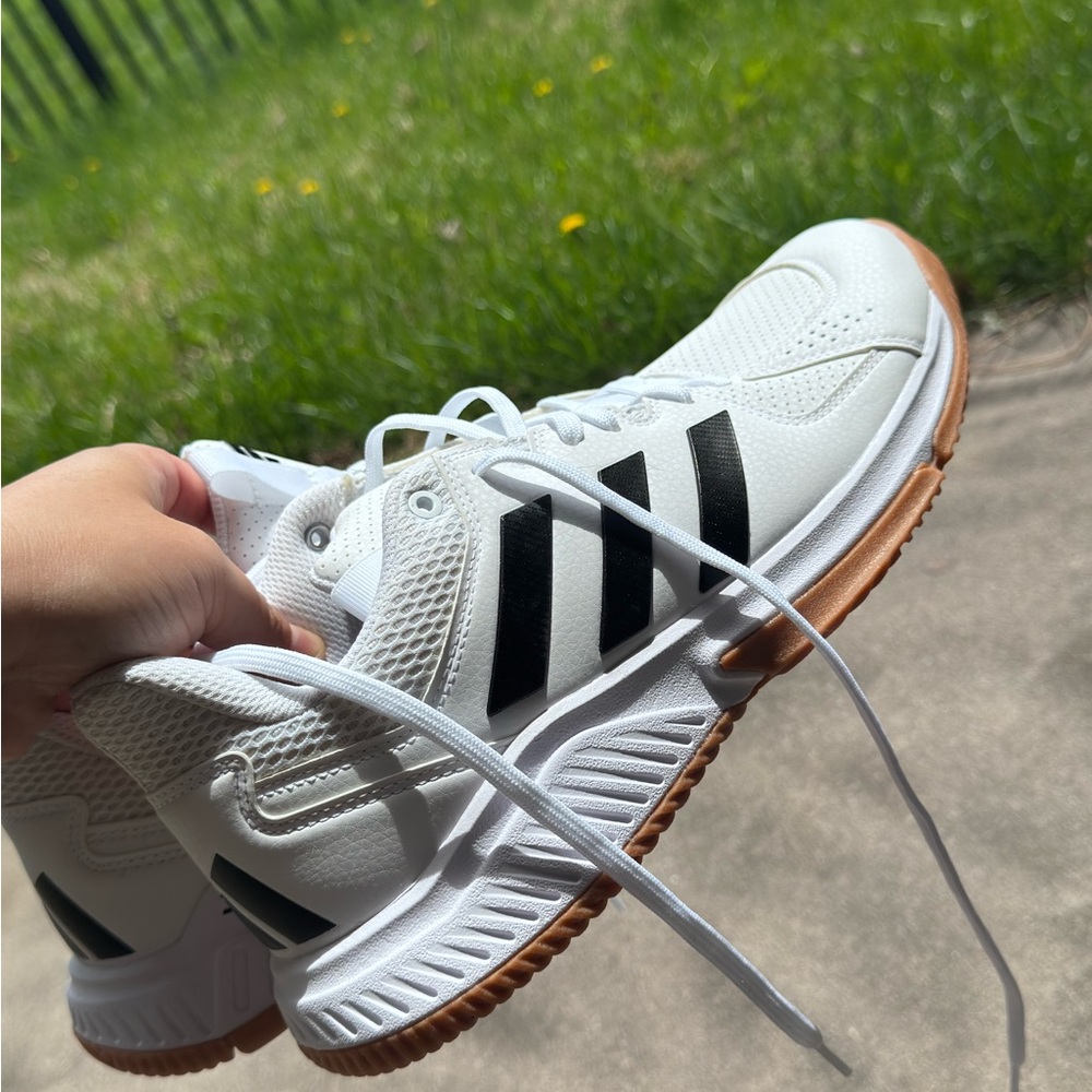 Adidas White and Black Sneakers. Brand new with tags But no box